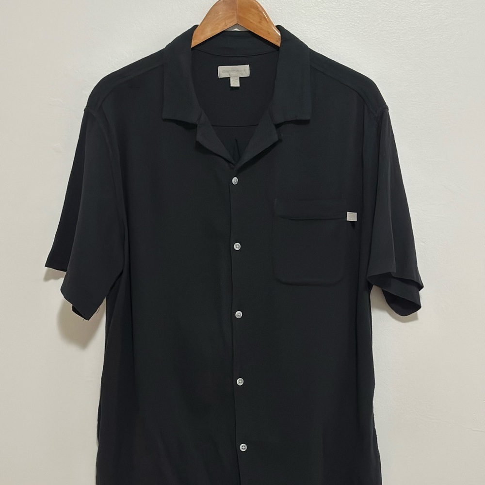 Standard/Cloth Classic Black Men's Shirt